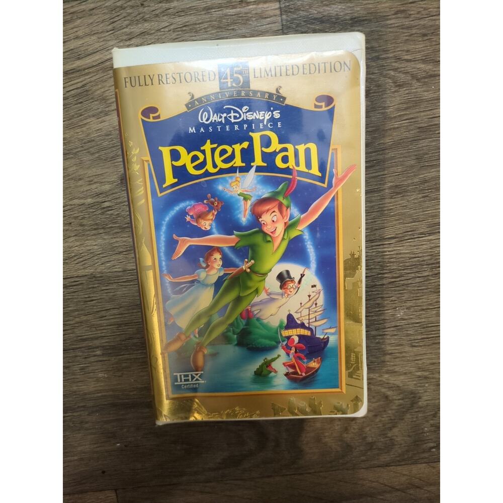 Peter Pan (VHS, 1998, 45th Anniversary Limited Edition)
